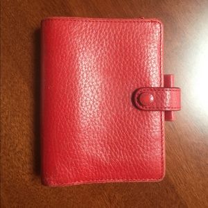 Filofax mini leather planner